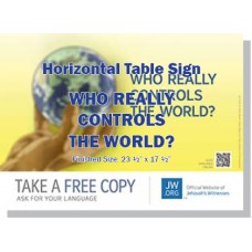 HPT-33 - "Who Really Controls The World?" - Table